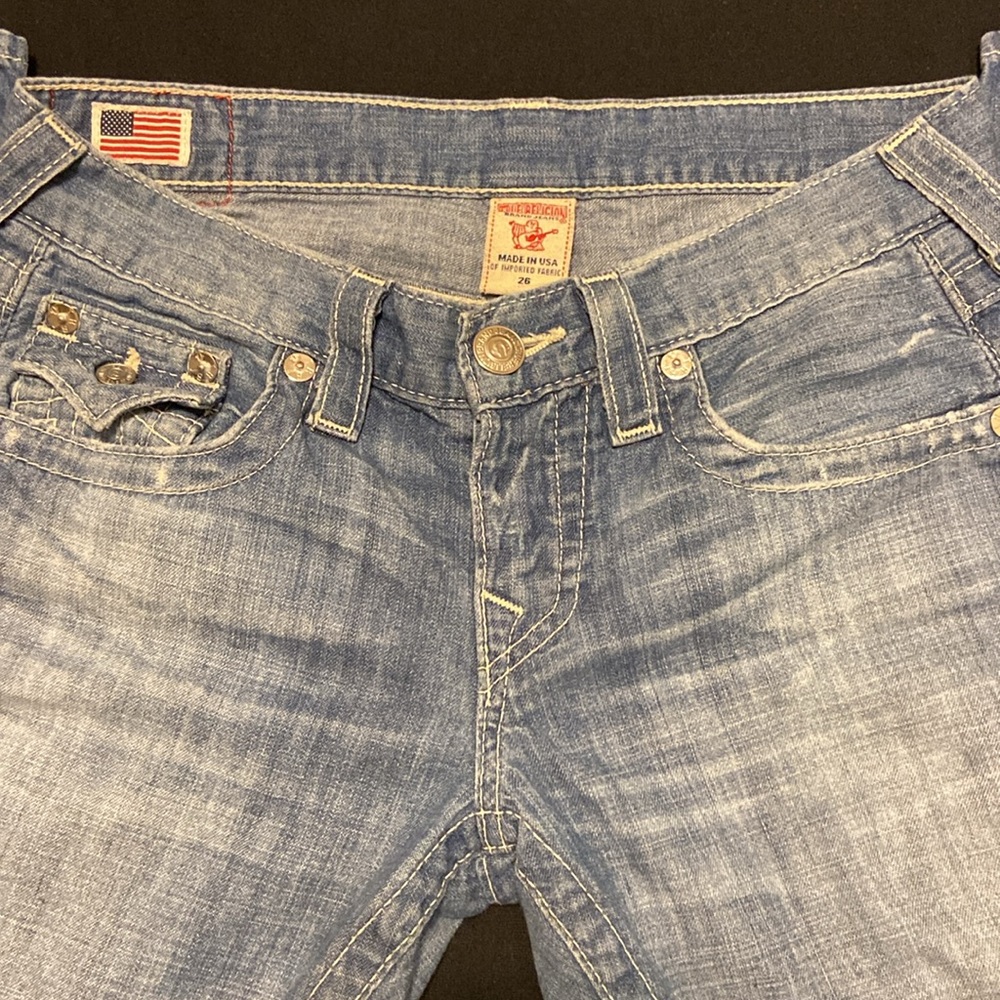 True Religion Cameron Women's Jeans Size 26 Made In USA - Picture 2 of 13